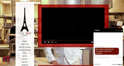 Desktop Screenshot of eiffeltowerrestaurant.com